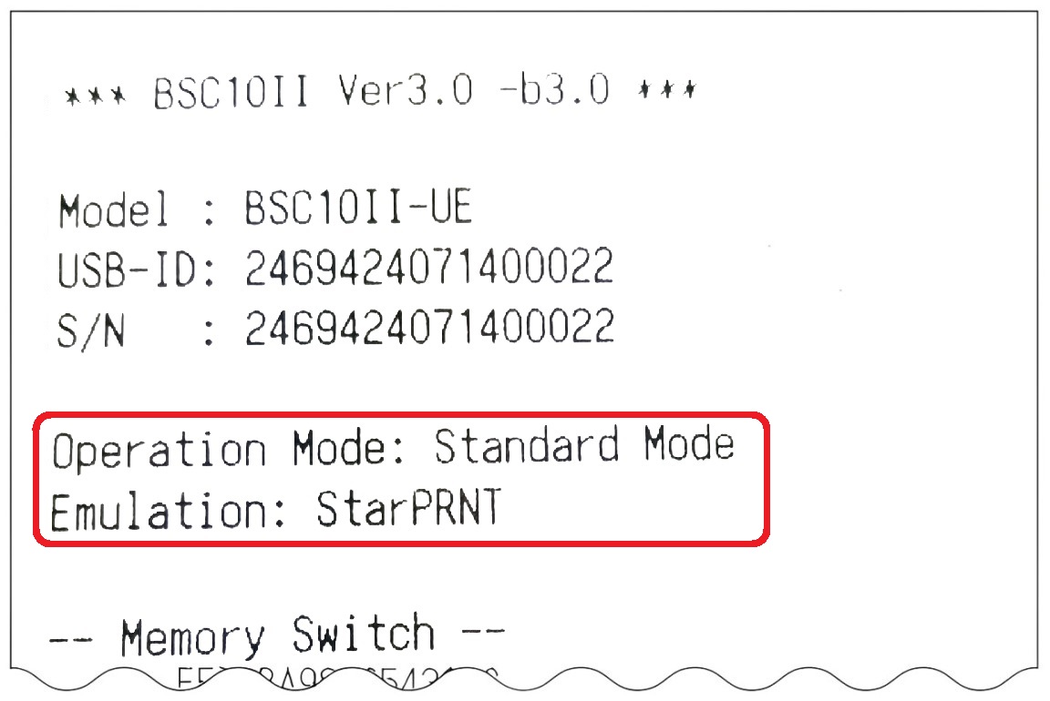 BSC10II Standard 操作模式 BSC10II Standard 操作模式