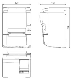 TSP100III 尺寸圖