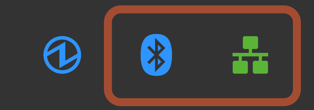 網路 ( 綠色 ) LED 燈與藍芽 ( 藍色 ) LED 燈,同時間隔 0.25 秒閃爍。 網路 ( 綠色 ) LED 燈與藍芽 ( 藍色 ) LED 燈,同時間隔 0.25 秒閃爍。